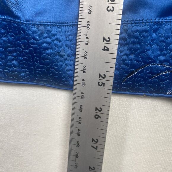 Peony Brand Shanghai China Reversible Satin Jacket Women’s Size 38 Red Blue - Picture 14 of 15